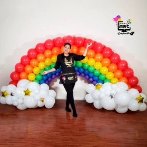Balloon Sculptures Rainbow
