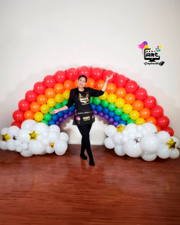 Balloon Sculptures Rainbow