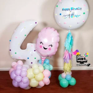 Classic Balloon Bouquet Pastel