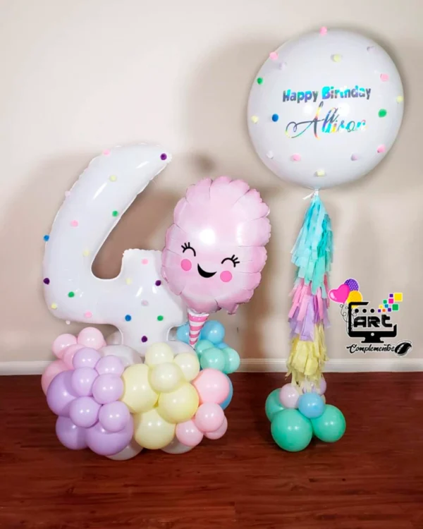 Classic Balloon Bouquet Pastel