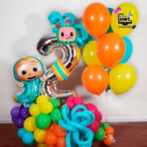 Classic Balloon Bouquet Cocomelon