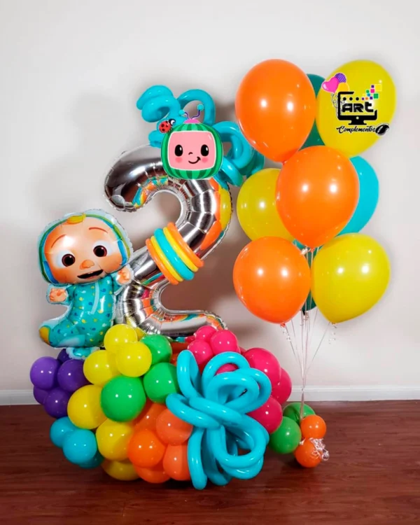 Classic Balloon Bouquet Cocomelon